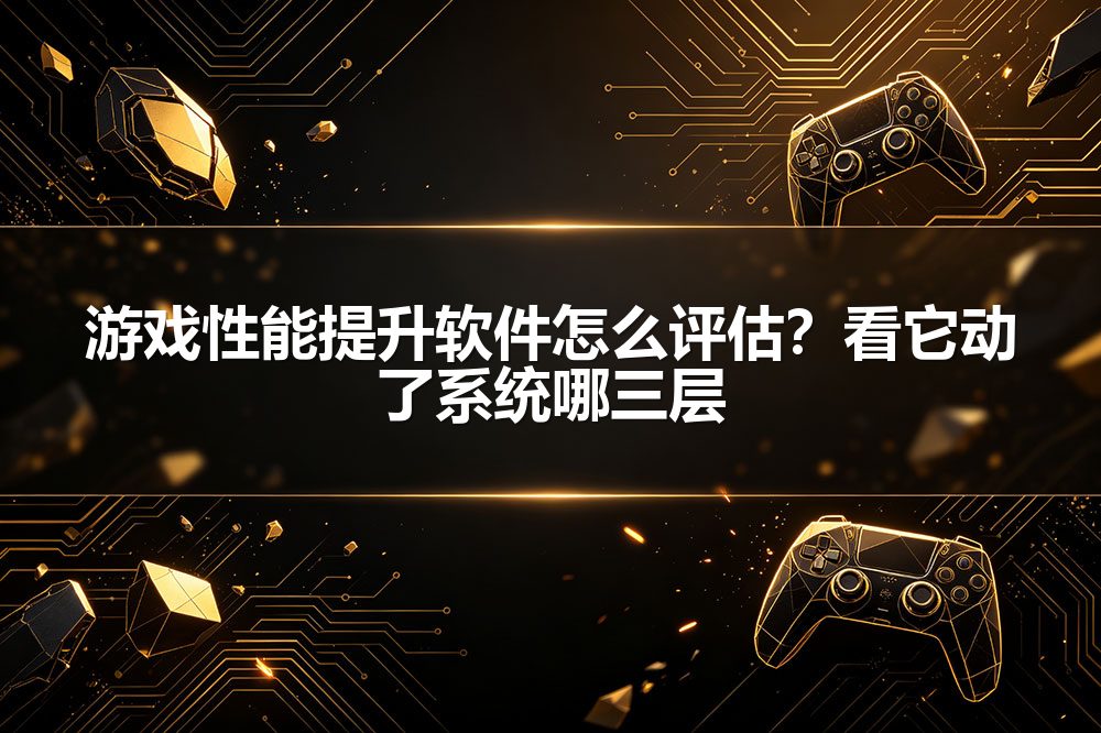 游戏性能提升软件怎么评估？看它动了系统哪三层
