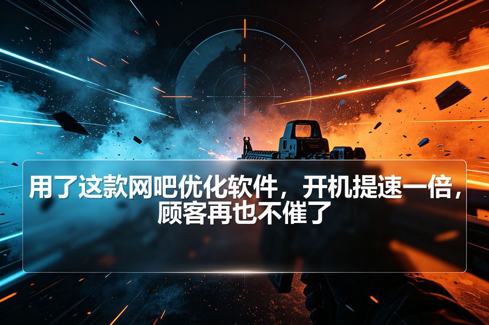 用了这款网吧优化软件，开机提速一倍，顾客再也不催了配图