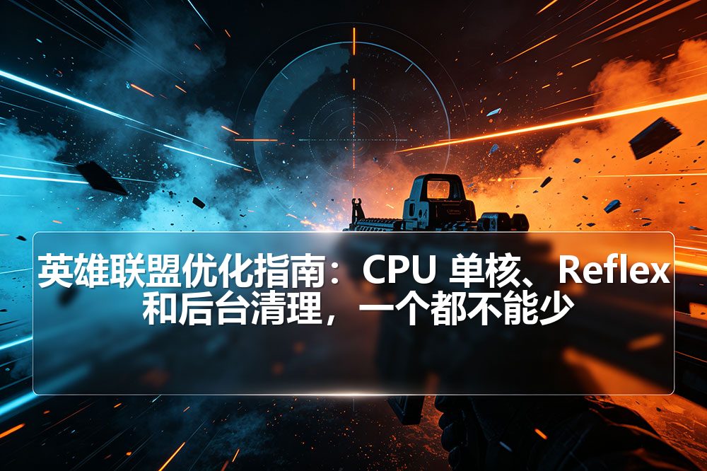 英雄联盟优化指南：CPU 单核、Reflex 和后台清理，一个都不能少