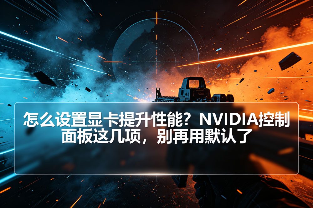 怎么设置显卡提升性能？NVIDIA控制面板这几项，别再用默认了