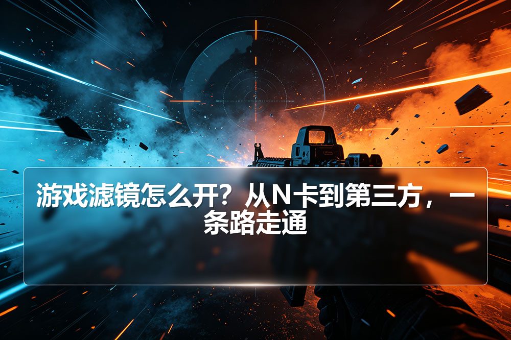 游戏滤镜怎么开？从N卡到第三方，一条路走通