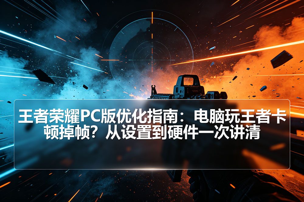 王者荣耀PC版优化指南:电脑玩王者卡顿掉帧?从设置到硬件一次讲清