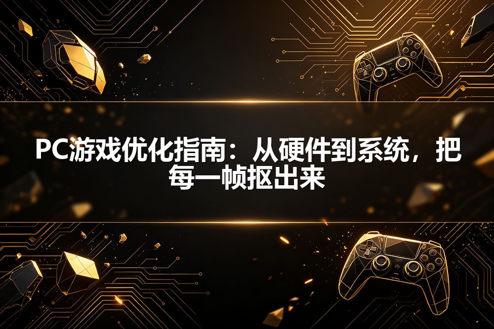 PC游戏优化指南:从硬件到系统,把每一帧抠出来