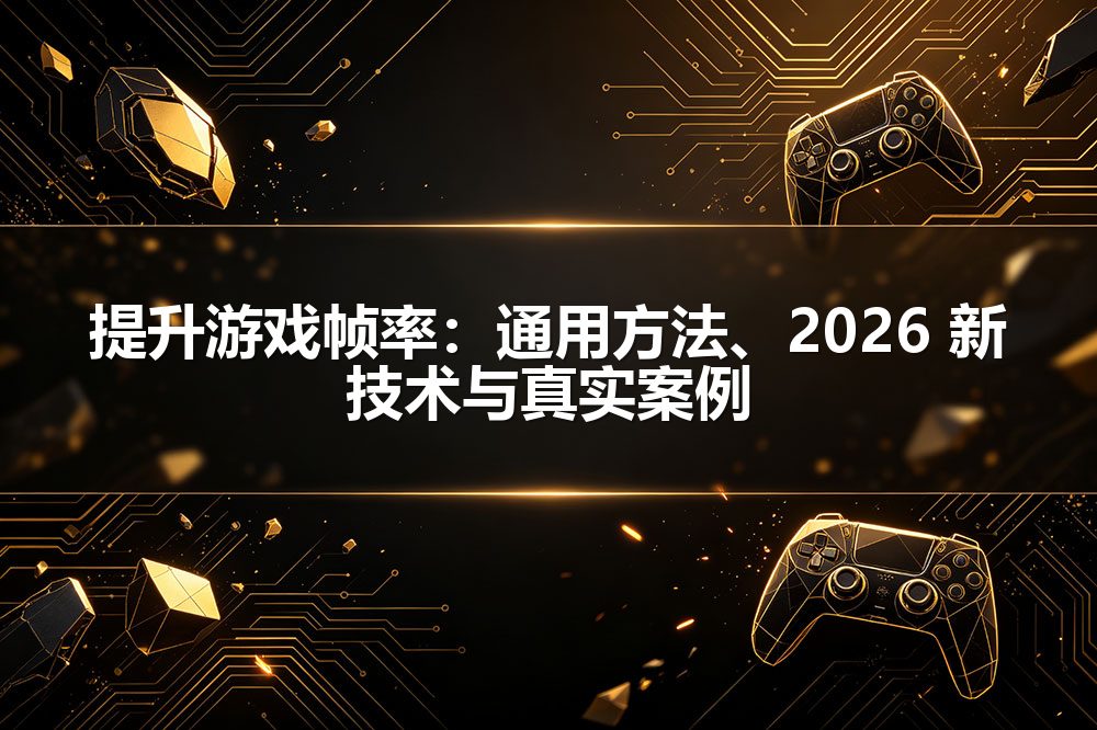 提升游戏帧率：通用方法、2026 新技术与真实案例