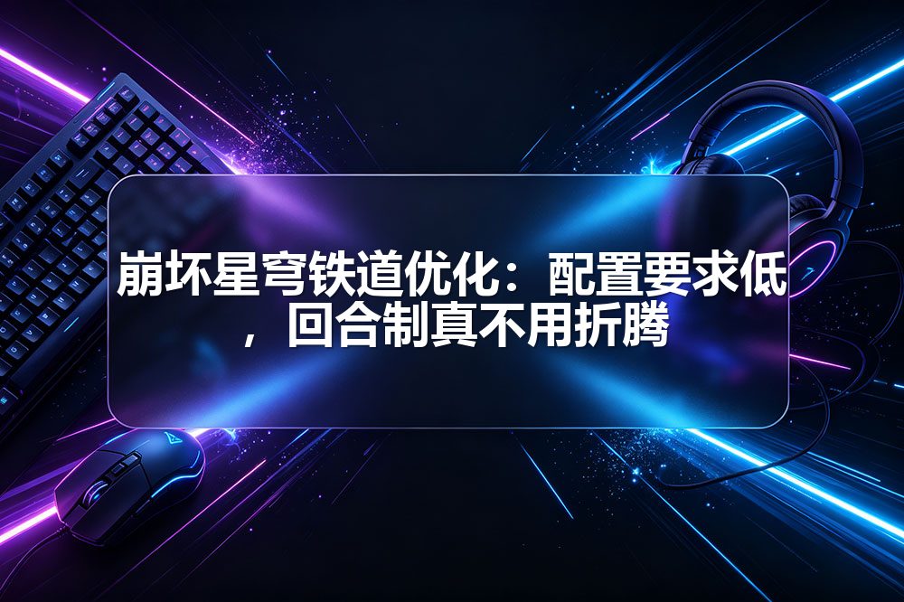 崩坏星穹铁道优化：配置要求低，回合制真不用折腾