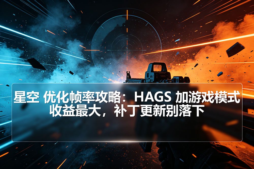 星空 优化帧率攻略:HAGS 加游戏模式收益最大,补丁更新别落下