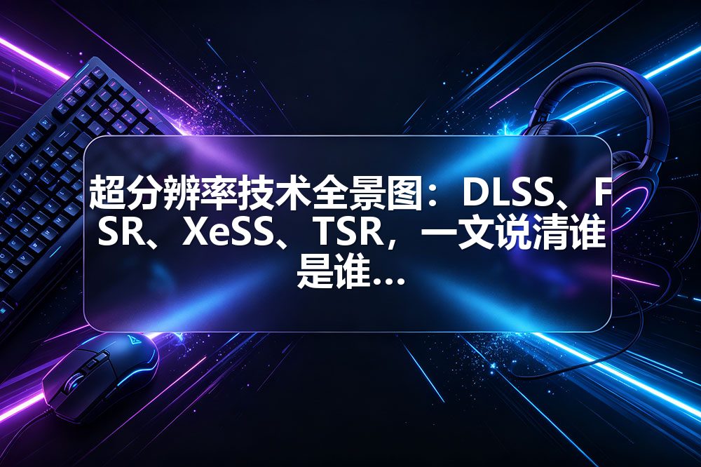 超分辨率技术全景图:DLSS、FSR、XeSS、TSR,一文说清谁是谁