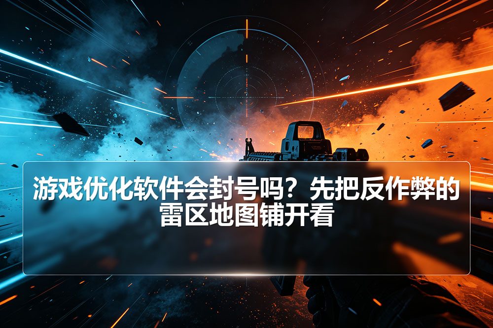 游戏优化软件会封号吗?先把反作弊的雷区地图铺开看