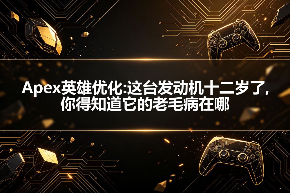Apex英雄优化:这台发动机十二岁了,你得知道它的老毛病在哪