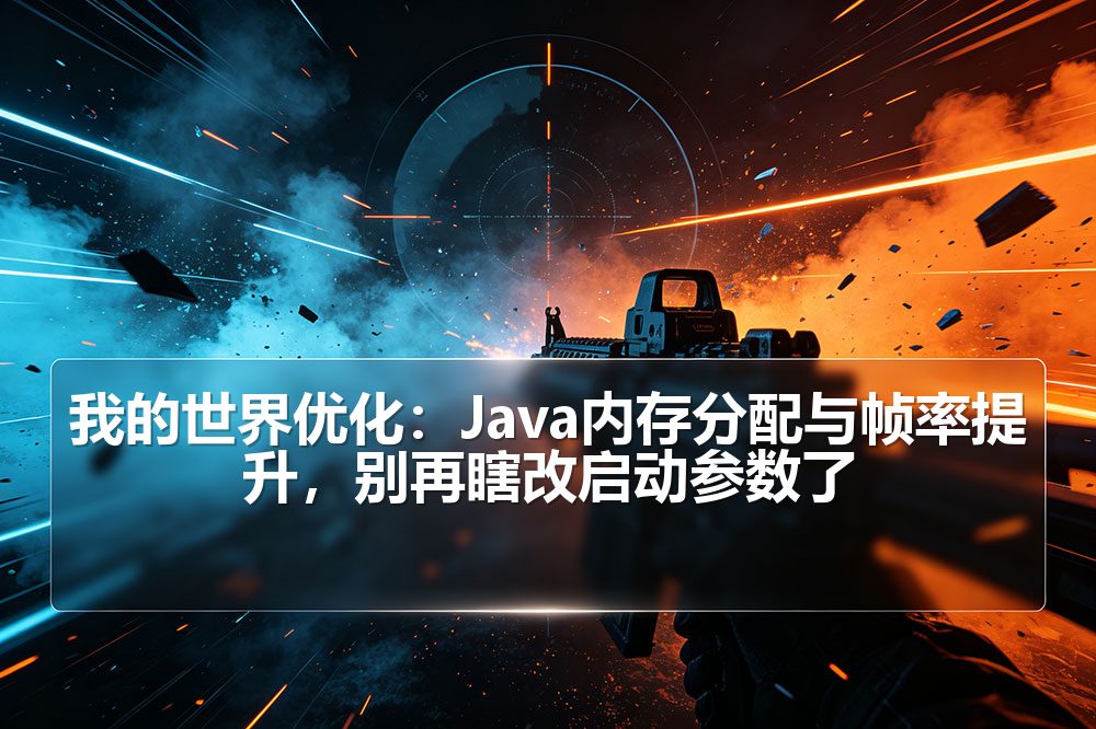 我的世界优化：Java内存分配与帧率提升，别再瞎改启动参数了