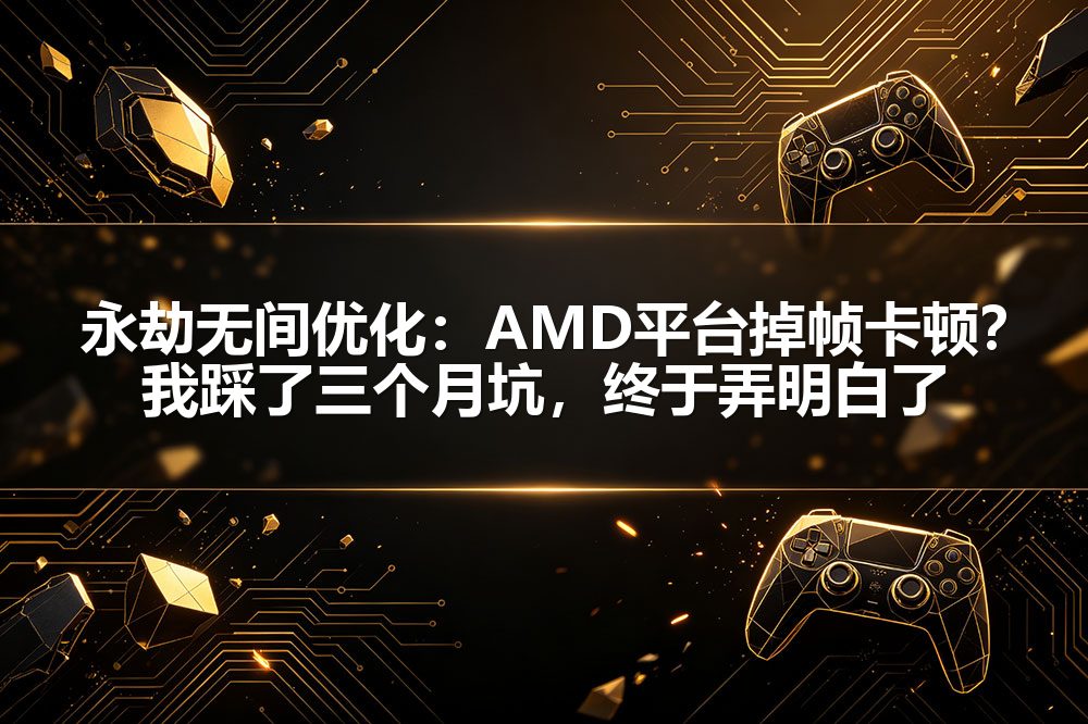 永劫无间优化:AMD平台掉帧卡顿?我踩了三个月坑,终于弄明白了