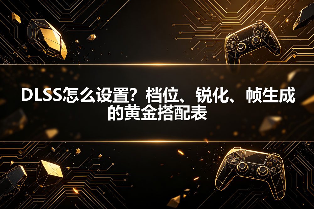 DLSS怎么设置？档位、锐化、帧生成的黄金搭配表
