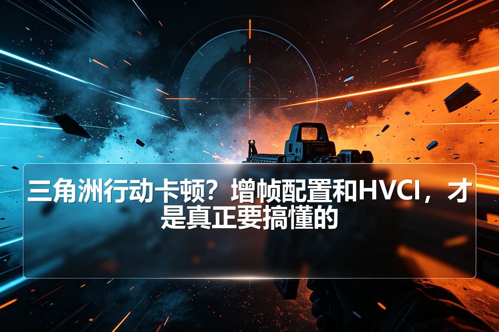 三角洲行动卡顿?增帧配置和HVCI,才是真正要搞懂的