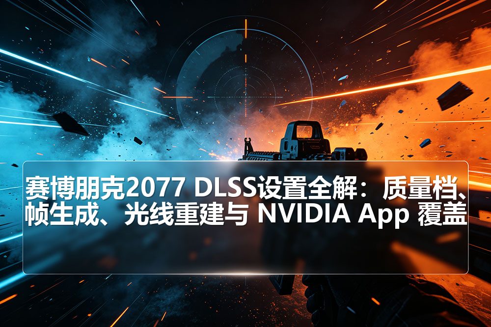 赛博朋克2077 DLSS设置全解：质量档、帧生成、光线重建与 NVIDIA App 覆盖