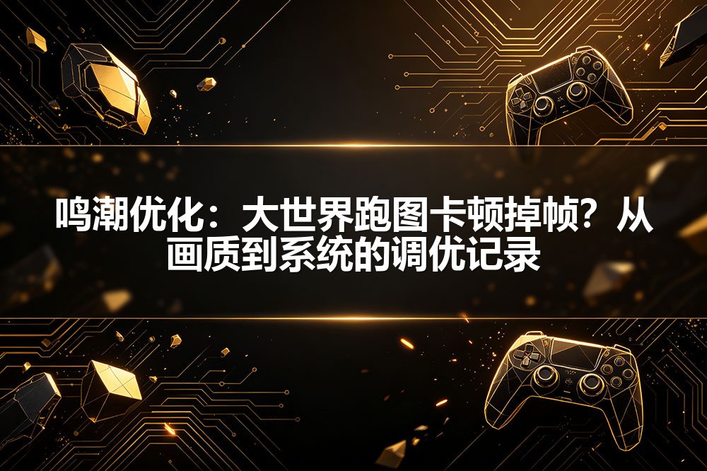鸣潮优化:大世界跑图卡顿掉帧?从画质到系统的调优记录