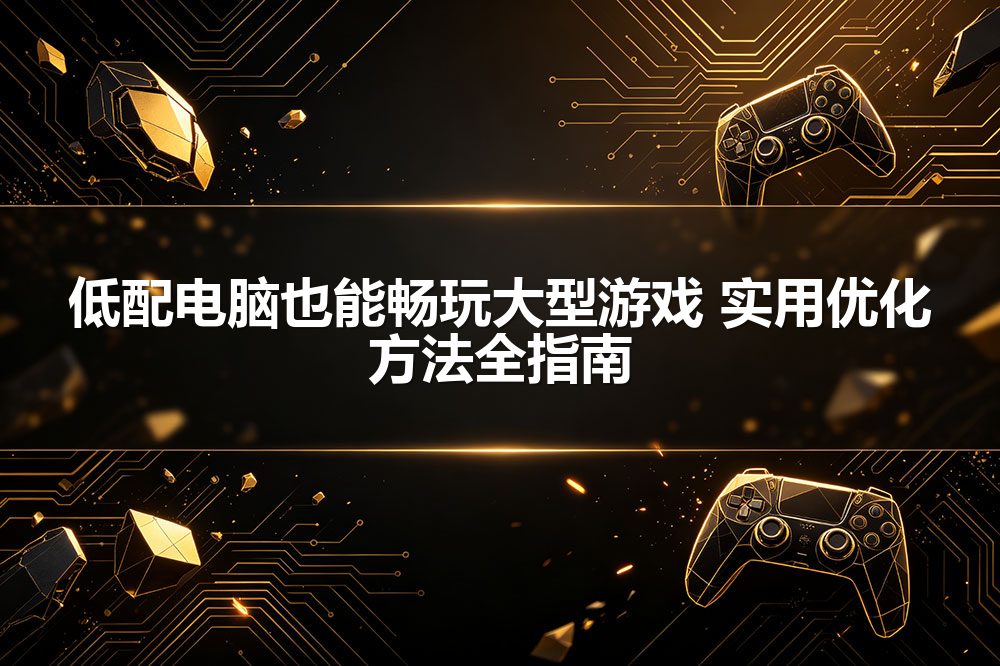 低配电脑也能畅玩大型游戏 实用优化方法全指南