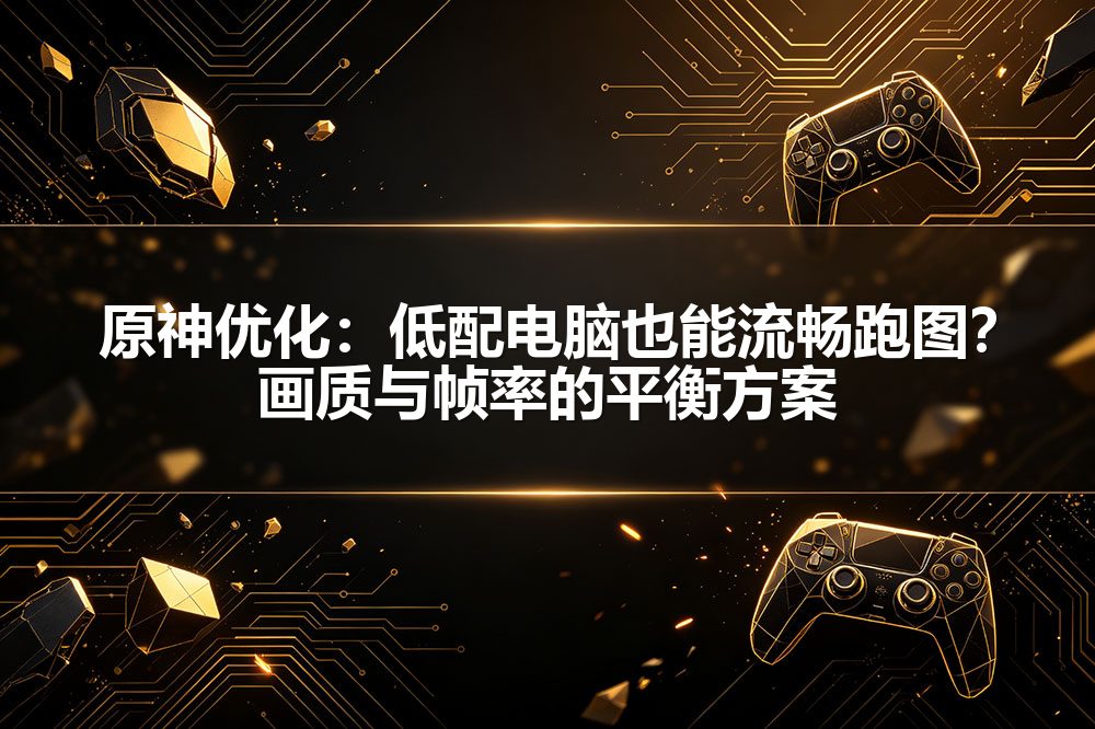 原神优化:低配电脑也能流畅跑图?画质与帧率的平衡方案