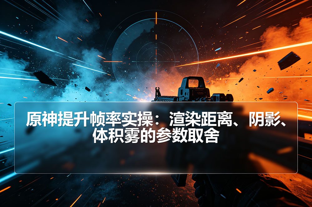 原神提升帧率实操：渲染距离、阴影、体积雾的参数取舍