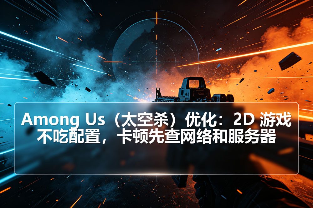 Among Us（太空杀）优化：2D 游戏不吃配置，卡顿先查网络和服务器