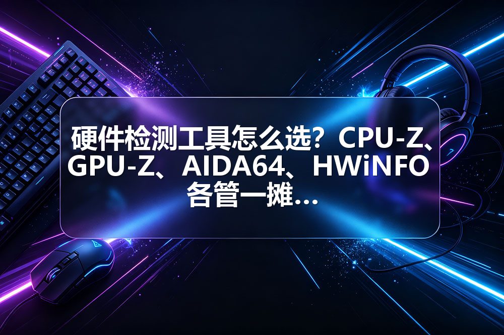 硬件检测工具怎么选？CPU-Z、GPU-Z、AIDA64、HWiNFO 各管一摊