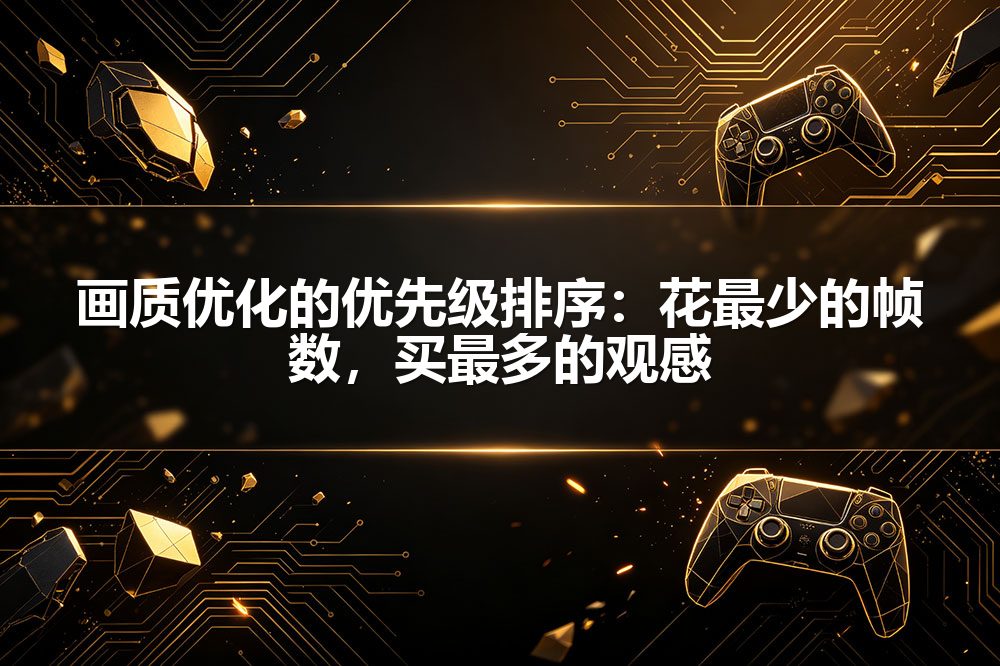 画质优化的优先级排序：花最少的帧数，买最多的观感